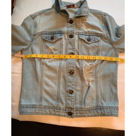 HWY Jeans Light Blue Denim Jean Jacket Size: Med - Picture 10 of 15